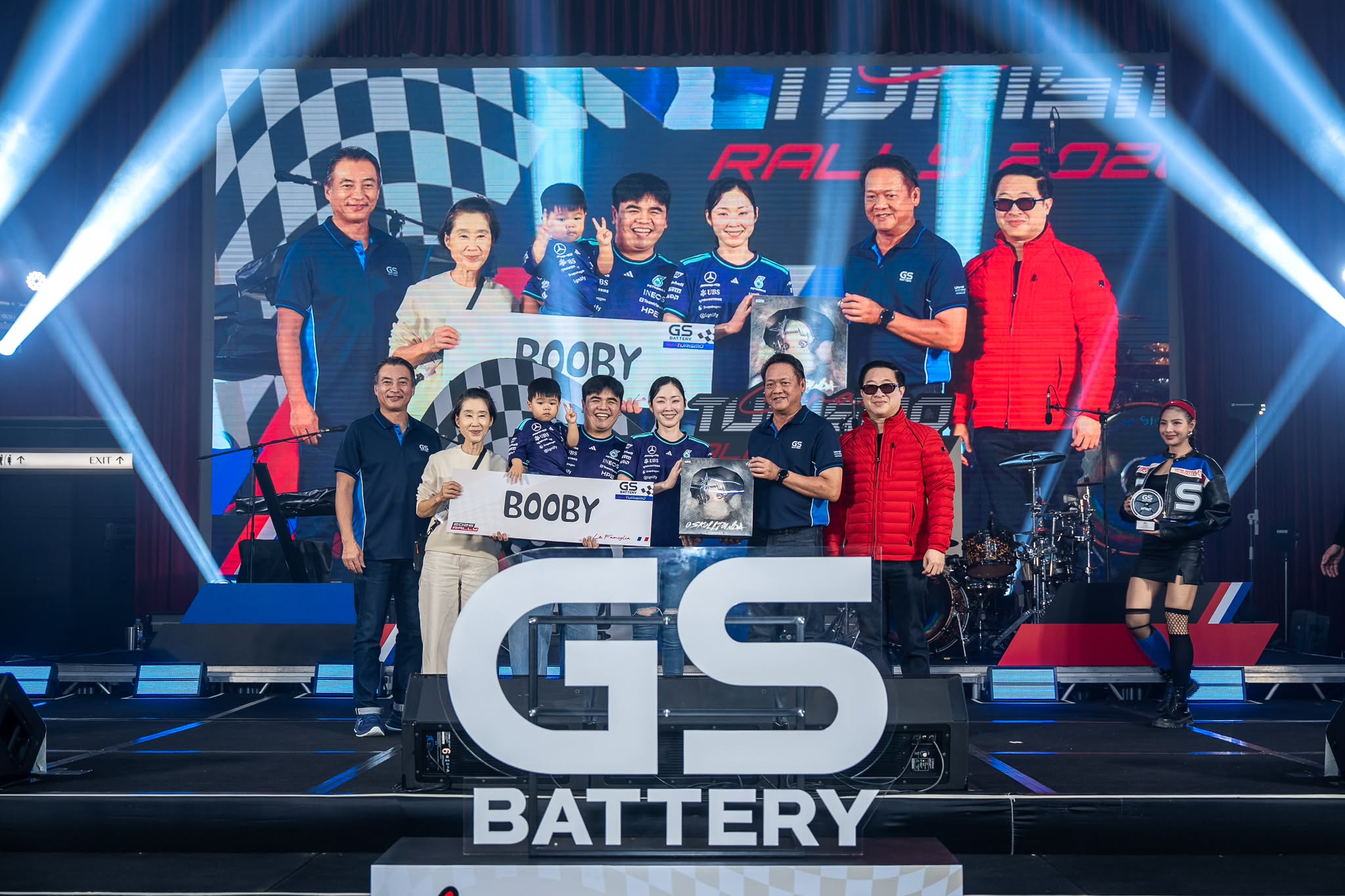 ทีม KR PROACTIVE รับรางวัล BOOBY ในงาน GS BATTERY RALLY 2026